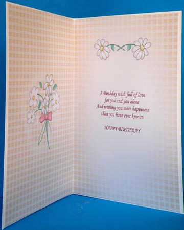 Pretty Gingham A5 Portrait Insert by Suzi Cooper