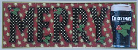 Mine's a Pint for Christmas Large Dl by Suzi Cooper