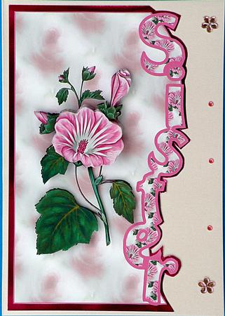 Pink Flower Sister by Suzi Cooper