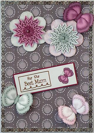 Summer Cameo Backing Paper 1 by Suzi Cooper