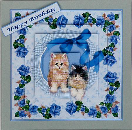 Kittens and Roses Double Choice by Suzi Cooper