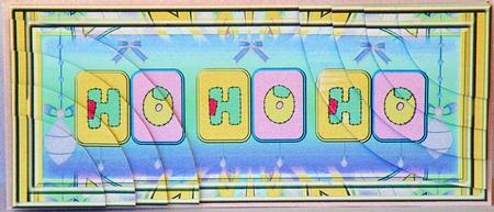 Ho Ho Ho Duo Corner Stacker by Suzi Cooper