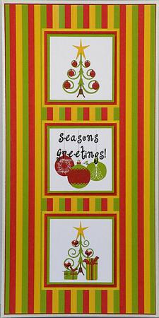 Christmas Dl Card Kit by Suzi Cooper