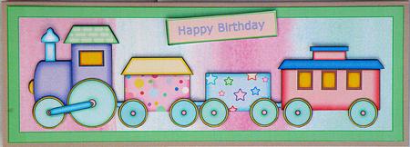 Playtime Large Dl Card by Suzi Cooper