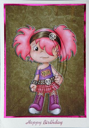 Punk Lolly Oval Pyramage by Suzi Cooper