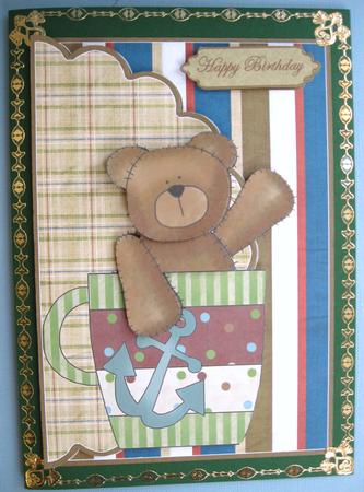 Dads Mug Envelope Card by Suzi Cooper