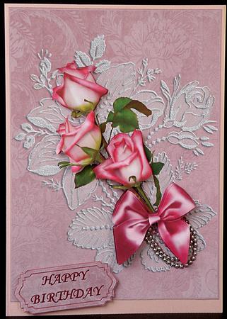Pearls Lace and Roses by Suzi Cooper