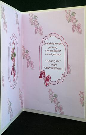 Trio of Roses Insert by Suzi Cooper