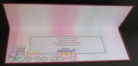 Train Large Dl Insert by Suzi Cooper