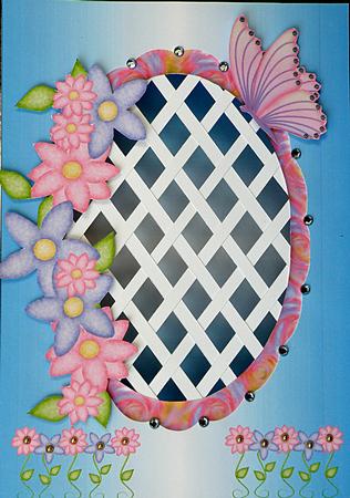 Pastel Butterfly - Trellis Card Kit by Suzi Cooper