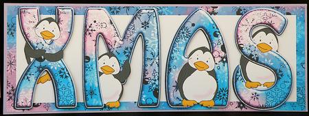 Xmas Penquins by Suzi Cooper