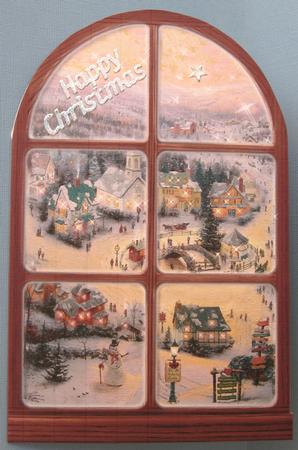 Looking Out a Christmas Window by Suzi Cooper