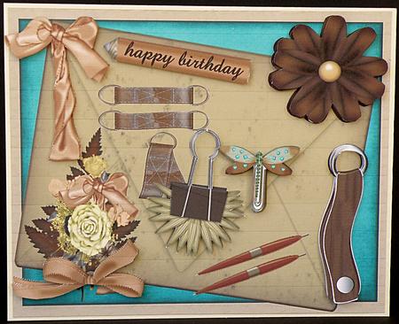Male Vintage Card by Suzi Cooper