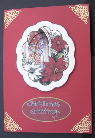 Xmas Fancy Tunnell Hello at Christmas Christmas Greetings by Suzi Cooper