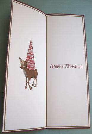 Christmas Reindeer Dl Insert1 by Suzi Cooper