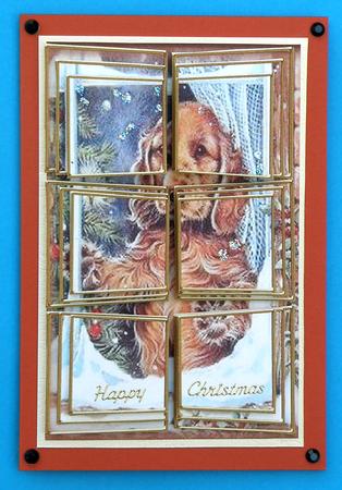 How Much is That Christmas Doggy in the Window? 3D Panels by Suzi Cooper