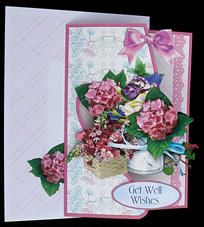 Open Fronts Card Kit - Hydrangea Delight by Suzi Cooper