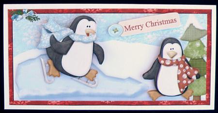 Skating Penguin by Suzi Cooper