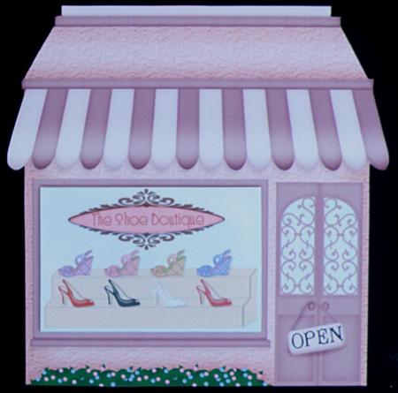 The Shoe Boutique 8x8 Quick Card by Suzi Cooper