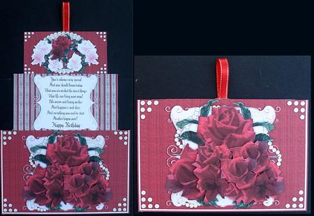 Xtenda Red Rose Birthday by Suzi Cooper