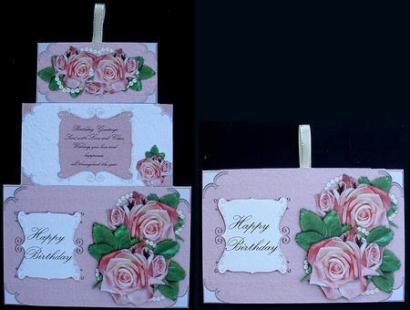 Xtenda Roses and Pearls Birthday by Suzi Cooper