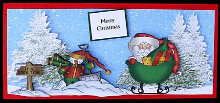 Have You Seen My Reindeer Dl Quick Card by Suzi Cooper