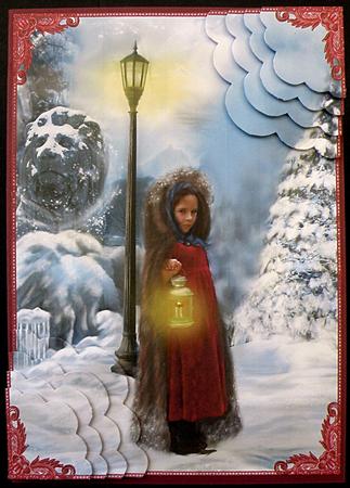 Victorian Winter Scallop 4 Corner Stacker Card Sheet by Suzi Cooper