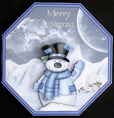 Snowman Waving to You by Suzi Cooper