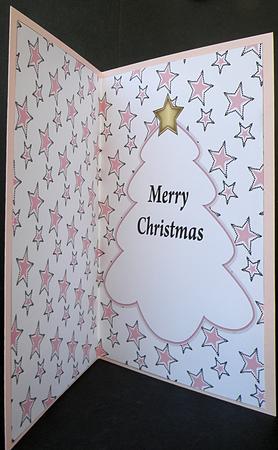 Christmas Tree Insert (pink) by Suzi Cooper