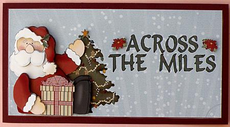 Across the Miles Santa Step by Step by Suzi Cooper