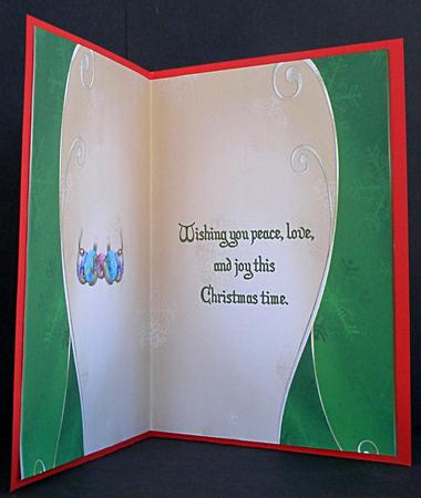 Christmas Baubles Insert by Suzi Cooper