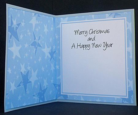 Square Pastel Stars Christmas Inserts by Suzi Cooper