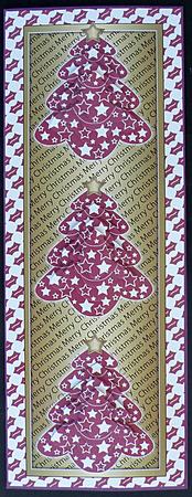 Christmas Trees Multipyramid (purple) by Suzi Cooper