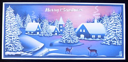While the Deer Are Watching Dl a Card in One by Suzi Cooper