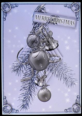 Silver Christmas Decoration Diamond Pyramid by Suzi Cooper