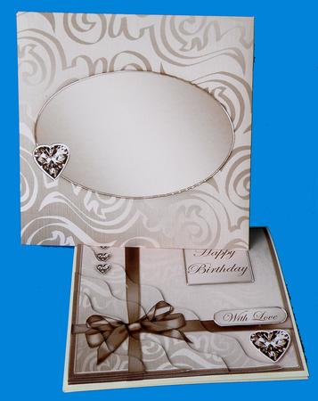 Elegant Flourish Matching Square Envelope Kit by Suzi Cooper