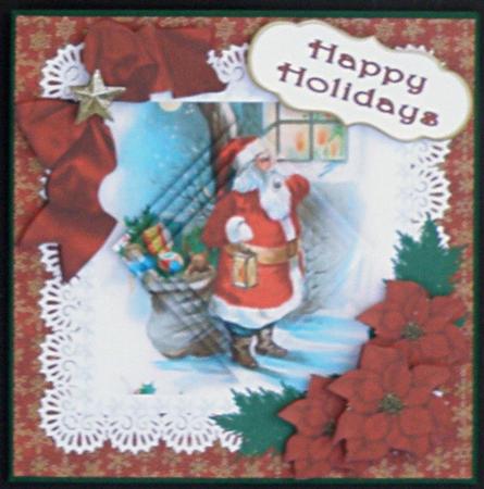 Santa at the Window by Suzi Cooper