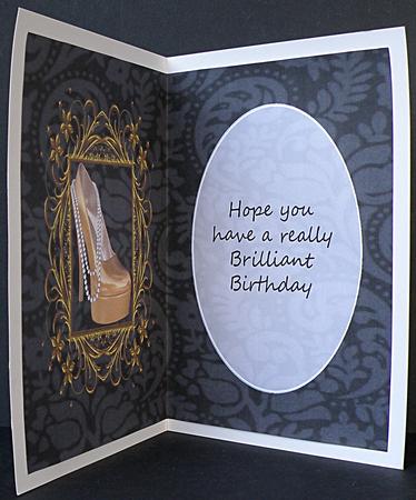 My Favourite Shoes Insert 3 by Suzi Cooper