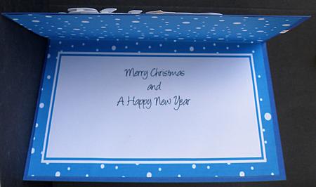 Dl Landscape Bright Snow Christmas Inserts by Suzi Cooper