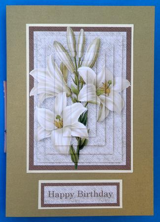 White Lily Pyramage by Suzi Cooper