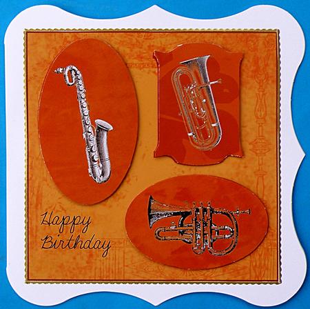 Male Musical Quick Card by Suzi Cooper
