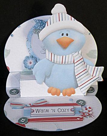 Warm N Cozy 3D Mini Stepper by Suzi Cooper