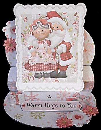 Warm Hugs 3D Mini Stepper by Suzi Cooper