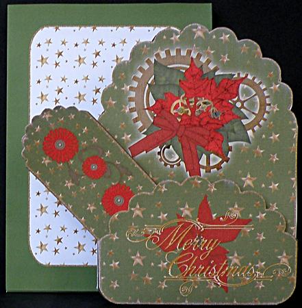 Steampunk Christmas Pocket & Bookmark Kit by Suzi Cooper