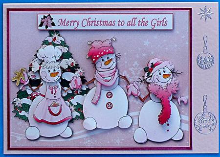 Merry Christmas to All the Girls Pink by Suzi Cooper
