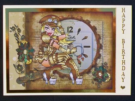 Birthday Time with Capt Locke Pyramid by Suzi Cooper