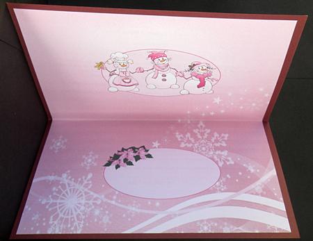 Merry Christmas to the Girls Pink Insert by Suzi Cooper
