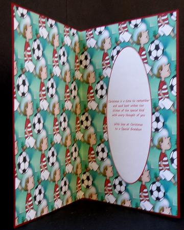Red Footie Insert by Suzi Cooper