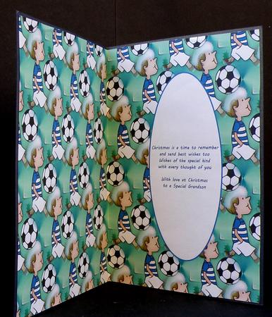 Blue Footie Insert by Suzi Cooper