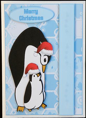 Festive Penguins by Suzi Cooper